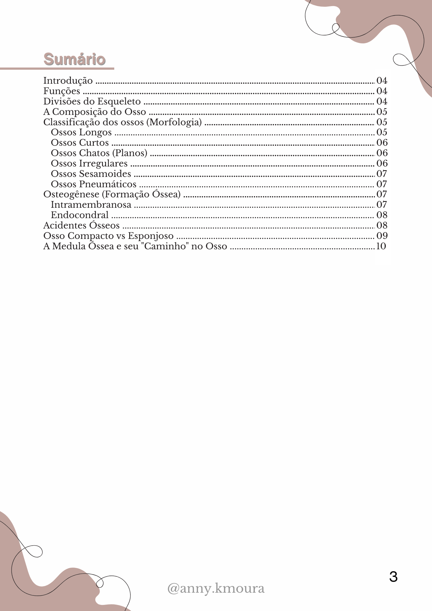 Página 1 do material de Osteologia Veterinária